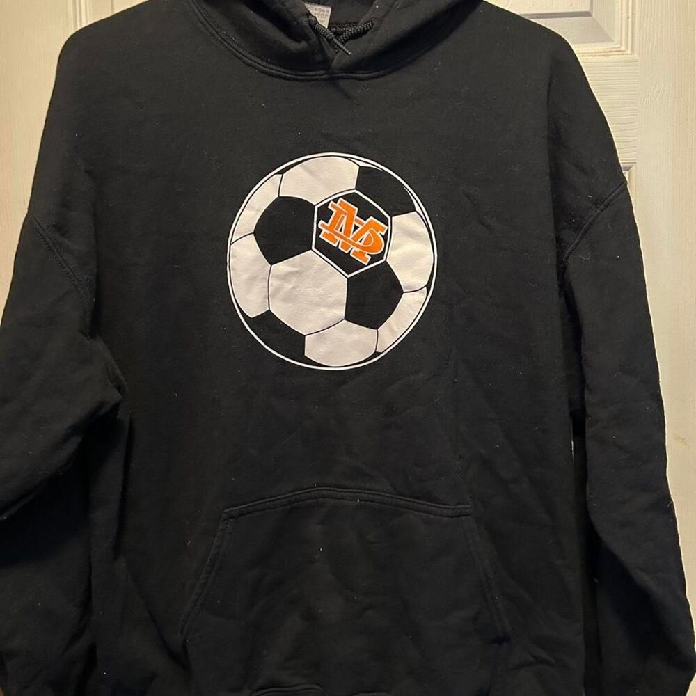 Gildan Men's Black Hoodie